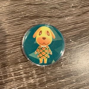 Goldie Amiibo coin card Animal Crossing New Horizons ACNH